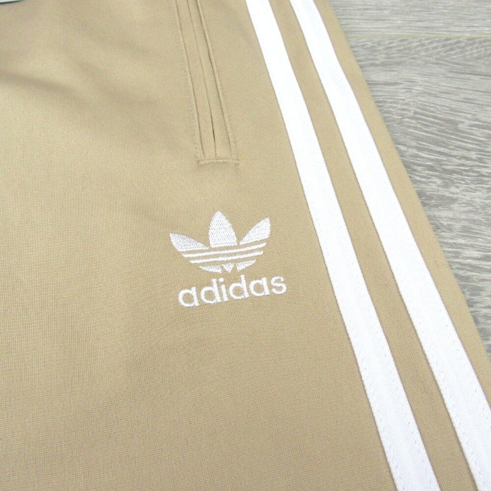 Adidas Originals Firebird Track Pants Mens Size Medium Beige NEW - Picture 4 of 15